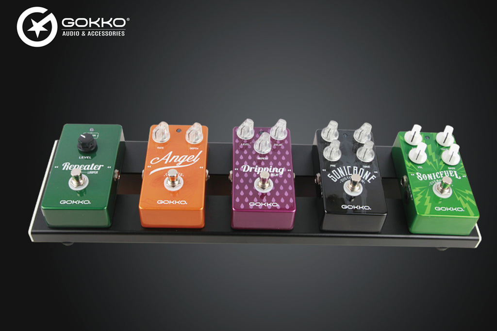 GOKKO Small Guitar Pedal Board