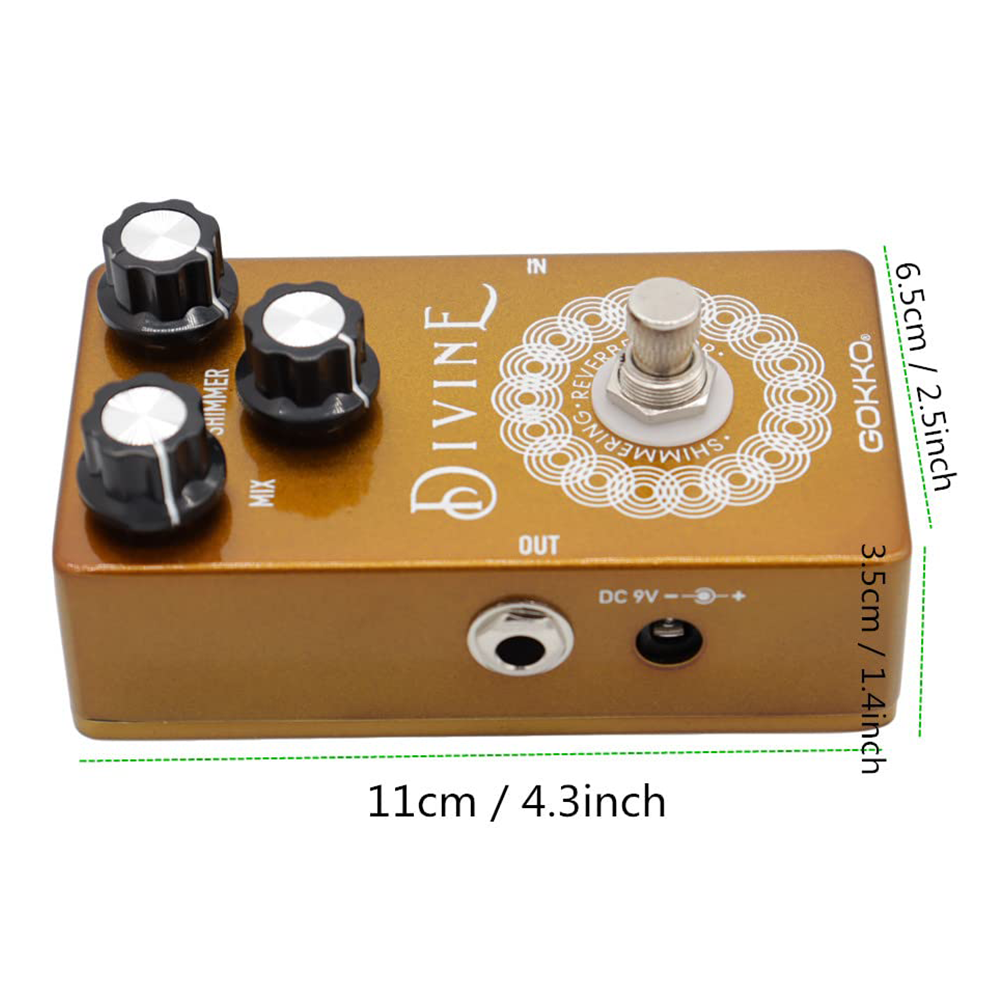 GOKKO DIVINE Shimmering Reverb Pedal – Model GK-46