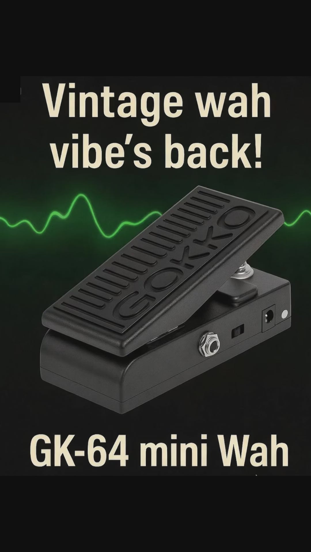 Mini Wah Pedal GK-64